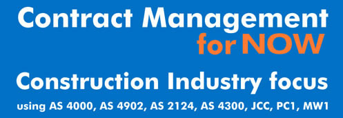 Contract Management Training for NOW AS 4000